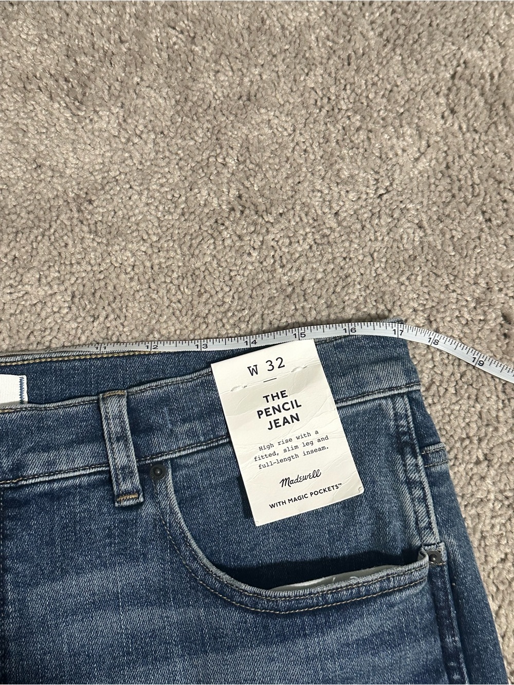 Madewell The Pencil Jean - Picture 5 of 6